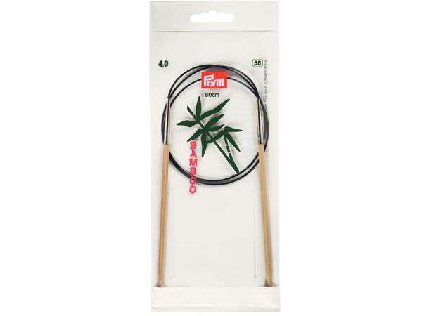 Rundpinner bambus 4,0 mm x 80 cm